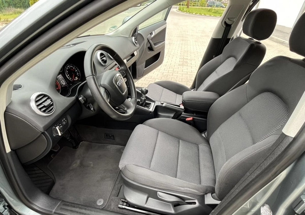 Audi A3 cena 26999 przebieg: 219000, rok produkcji 2009 z Złocieniec małe 529